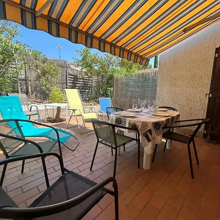 Mas Du Soleil Jolie Mitoyenne Climatisee 3 Pieces Mezzanine Mt St Martin Cap D'agde * Agde
