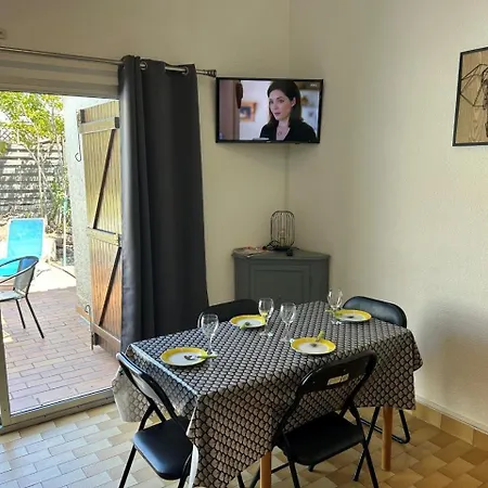 Daire Mas Du Soleil Jolie Mitoyenne Climatisee 3 Pieces Mezzanine Mt St Martin Cap D'agde Agde