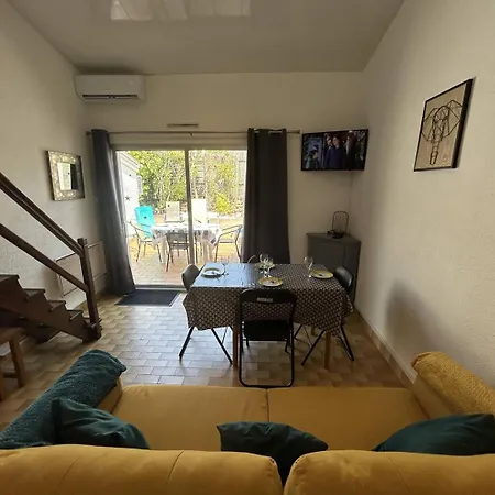 Mas Du Soleil Jolie Mitoyenne Climatisee 3 Pieces Mezzanine Mt St Martin Cap D'agde * Agde